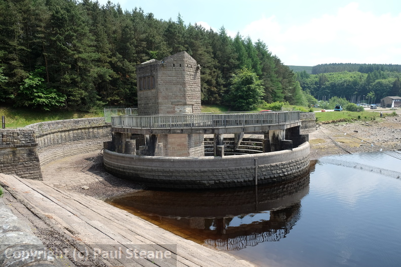 Errwood reservoir overflow