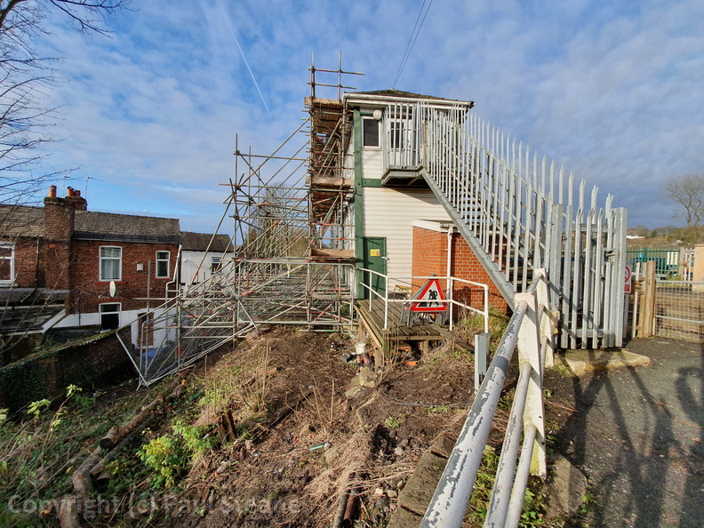 Romiley signal box