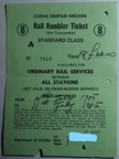 Rail Rambler Ticket