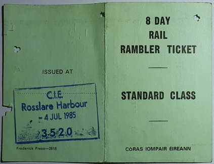 Rail Rambler Ticket