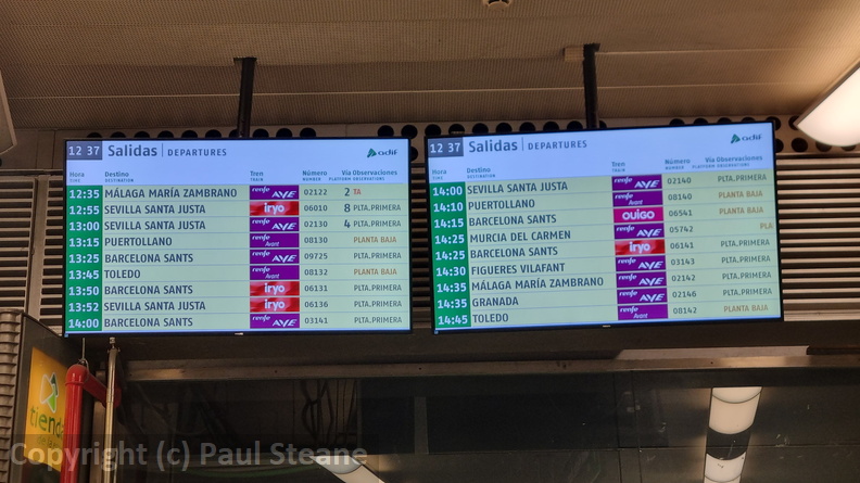 Madrid Puerto de Atocha