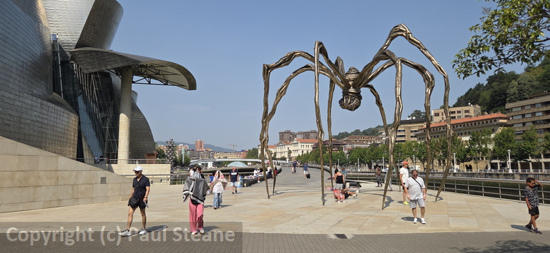 Guggenheim museum "Maman de Louise Bourgeois"