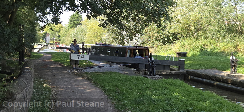 Trent and Mersey Canal Lock 74