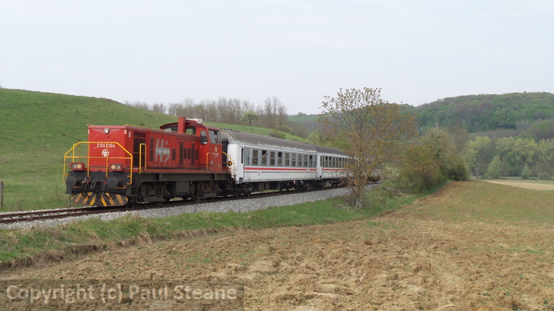 Daruvar - Banova Jaruga line